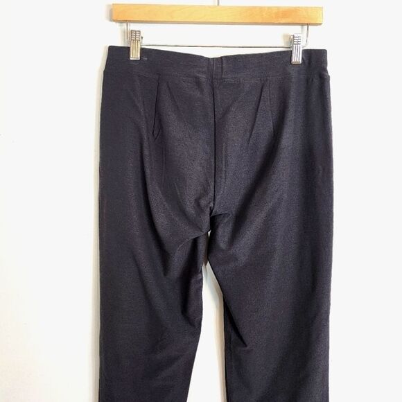 Eileen Fisher Washable Stretch Crepe Slim Ankle Pants Graphite Size Small - Picture 9 of 11